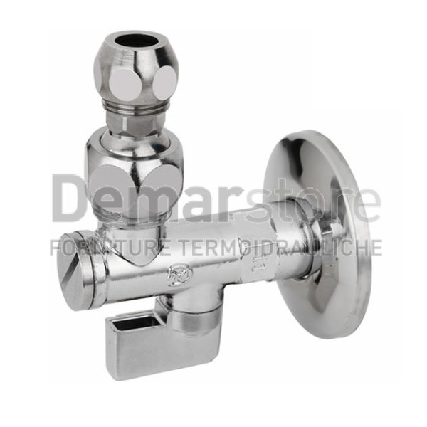 Rubinetto Filtro Sottolavabo Attacco M.1/2" con Snodo D.10 mm Rubinetto Filtro Sottolavabo Attacco M.1/2" con Snodo D.10 mm