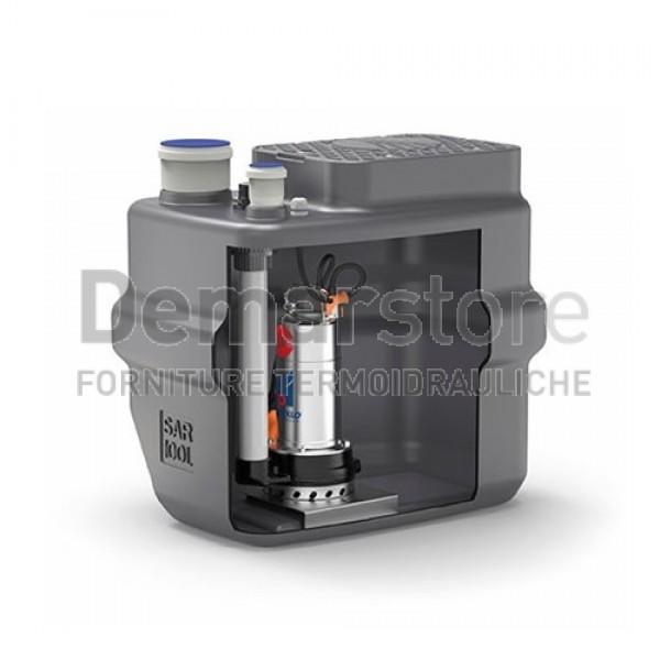 Stazione di Sollevamento Pedrollo | Acque Reflue | SAR 100 TIGm 0.55 | l/min. 130 | H.max 14 mt Stazione di Sollevamento Pedrollo | Acque Reflue | SAR 100 TIGm 0.55 | l/min. 130 | H.max 14 mt
