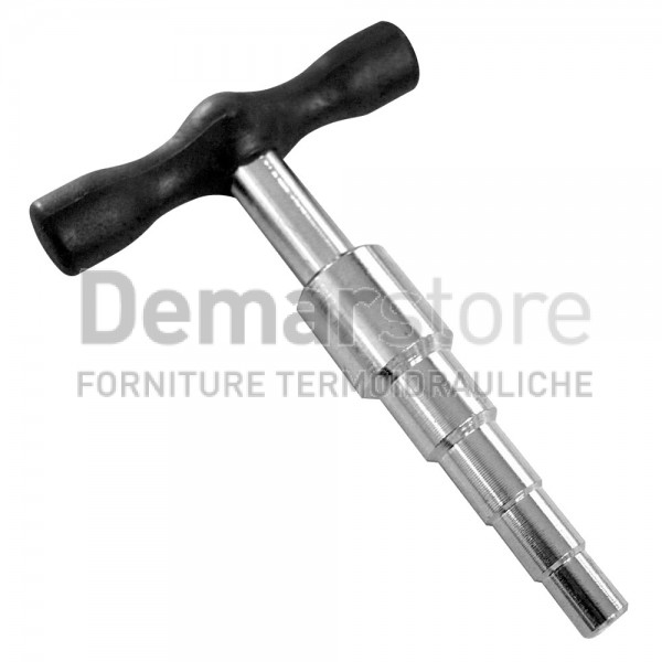 Calibratore Svasatore in Metallo per Tubo Multistrato | Diam. 14-16 20-26-32 Calibratore Svasatore in Metallo per Tubo Multistrato | Diam. 14-16 20-26-32