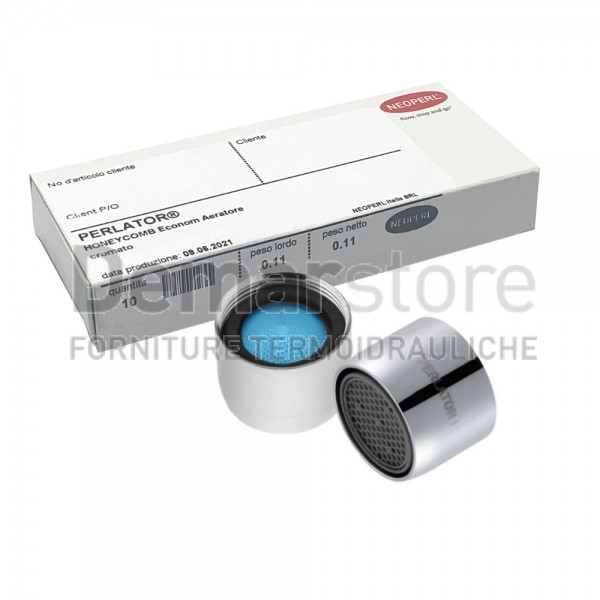 Set 10 Aeratori Neoperl HONEYCOMB Femmina F22x1 | 13,5 - 15 Lt/min.