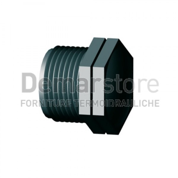 Tappo in PP Filettato Maschio 3/4"