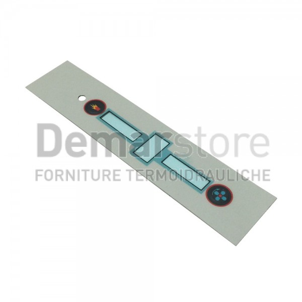 Targhetta Adesiva in Policarbonato Thermorossi per INSERT 60 | 60011458