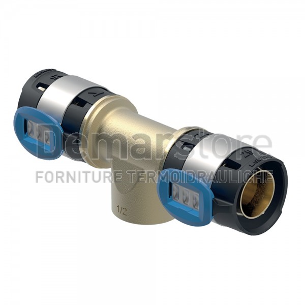 Geberit FLOWFIT Tee Femmina Diam. 25 x 1/2" x 25 Geberit FLOWFIT Tee Femmina Diam. 25 x 1/2" x 25