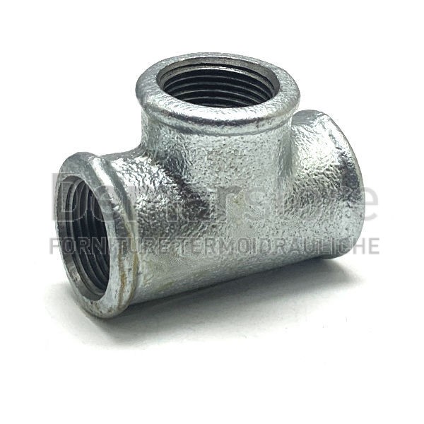 Tee Zincata Femmina 1"1/4 Tee Zincata Femmina 1"1/4