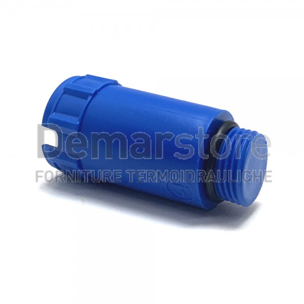 Tappo Prova Impianto Diam. 1/2" BLU