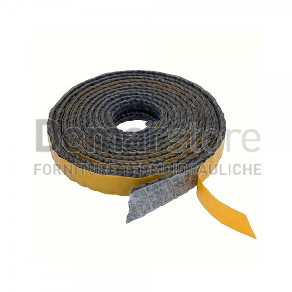 Treccia in Fibra di Vetro Thermorossi Piatta Adesiva 15x3 mm "al Metro" | 60009218 Treccia in Fibra di Vetro Thermorossi Piatta Adesiva 15x3 mm "al Metro" | 60009218