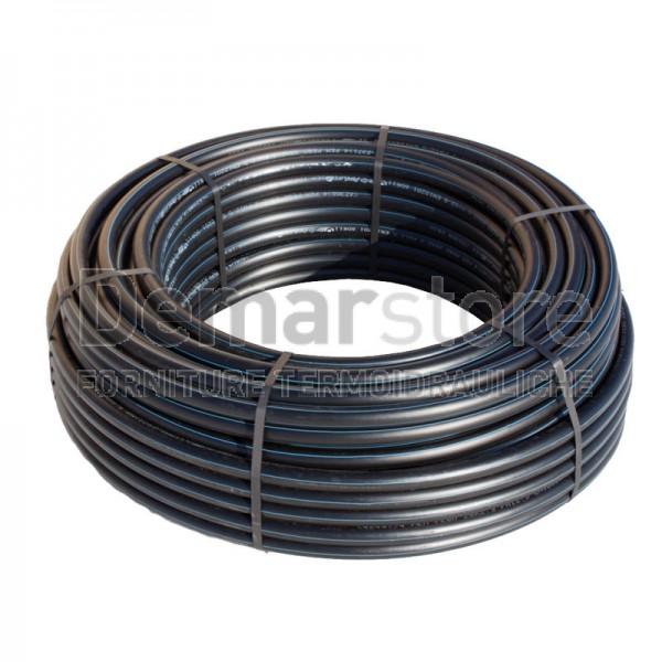 Tubo Polietilene Acqua | PN-16 | Ø 25 | Rotolo mt. 50 Tubo Polietilene Acqua | PN-16 | Ø 25 | Rotolo mt. 50