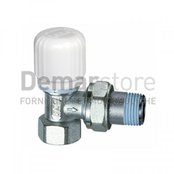 Valvola FAR Termostatizzabile a Squadra Attacco Ferro Diam. 3/8" | 1620 38 Valvola FAR Termostatizzabile a Squadra Attacco Ferro Diam. 3/8" | 1620 38