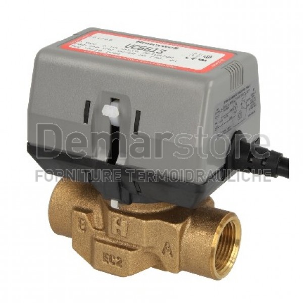 Valvola di Zona Honeywell serie V6613 | 2 Vie | FF | Diam. 1" | VC6613AP1000/U Valvola di Zona Honeywell serie V6613 | 2 Vie | FF | Diam. 1" | VC6613AP1000/U