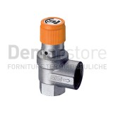 Valvola di Sicurezza Solare FAR Attacco Femmina 1/2"X3/4" | 6 Bar | 2006 123460