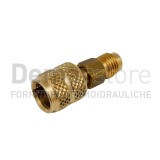 Raccordo Girevole Diritto per Tubi Flessibili | F.5/16" x M.1/4"