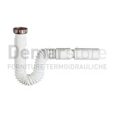 Flessibile Scarico Estensibile Maxiflex | Ghiera Metallo | F.1"1/2 x 40