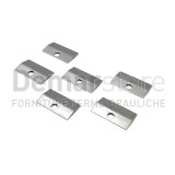 Set 6 Profili a Piastrina Reggivetro Thermorossi per Stufe a Pellet | 70006773-6