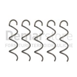 Set 5 Molle Raschiatubi Corte Thermorossi per Stufe a Pellet | 70016196-5