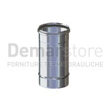 Tubo Acciaio Inox 304 Mono Parete cm. 25 Diam. 250