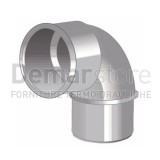 Curva Grigia PVC ad Incollaggio 87° MF Diam. 32