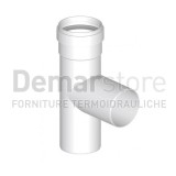 Tee in PPs per Caldaie a Condensazione Diam. 80