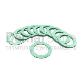 Guarnizione Tappo Radiatori in Ghisa Diam. 1" x 48 mm (Pezzi 10)