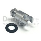 Presa Acqua in ABS con Supporto Doccetta per Colonne Doccia Cromo