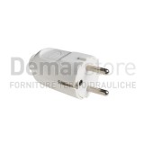 Spina Schuko Diritta 2 Poli + T | 16A