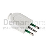 Spina Diritta 2 Poli + T 10A