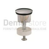 Tappo per Piletta a Saltello in Ottone Cromato LUX Diam. 1"