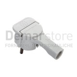 Spina Schuko ad Angolo Extrapiatta 2 Poli + T 16A