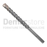 Punta SDS-Max per Trapano Tassellatore Ø 20 x 200 mm Lunghezza Tot. 320 mm