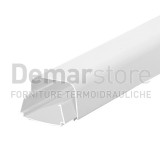 Canalina Vecamco EURO-PLUS | 65 x 50 mm | Barra Mt.2 | Confezione Pz.12