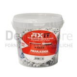 Tasselli in Nylon FIXIT Ø 8x51 con Vite | Barattolo Pz.130