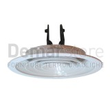 Diffusore Circolare Con Serranda Coni Fissi | Bianco Ral 9016 | Diam.200