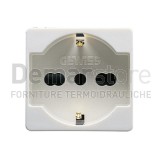 GW20246 | Presa Schuko Bipasso GEWISS | System | 10/16A | Bianco