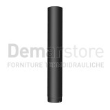 Tubo Nero per Stufe a Legna | Acciaio al Carbonio mm.2 | cm.100 | Diam.140