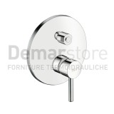 Miscelatore FEV | Serie MICRON | Doccia Incasso con Deviatore | Cromo | Tondo | MC0909/6N-CR