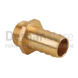 Raccordo Portagomma in Ottone Maschio Diam. 20 x 1/2"