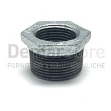 Riduzione Zincata MF 1"1/2x1"