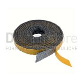 Treccia in Fibra di Vetro "Nera" Piatta Adesiva TEXTAPE  8x3 mm "al Metro"