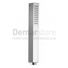 Doccetta 1 Getto Quadrata con Sistema Anticalcare | Mod. SALERNO