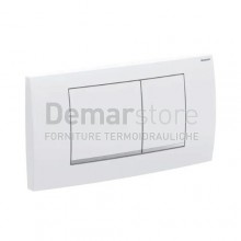 Placca Geberit | TWINLINE 30 | 2 Tasti per Cassetta 110.700 |  Bianca | 115.899.KJ.1