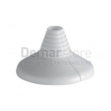 Rosetta Copritubo Universale a Cupola da mm 12 a 18