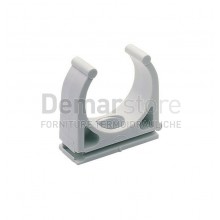 Clip Fissatubo Aperto in Nylon D.25