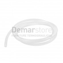 Tubo Siliconico per Stufe e Caldaie D.8x4 mm "al Metro"
