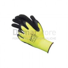Guanti da Lavoro in Lattice Giallo Taglia 9