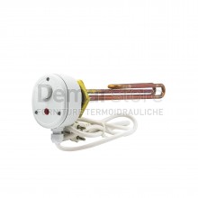 Resistenza Elettrica con Termostato per Bollitori UNIVAL OWR1 | 3000 W. | 1"1/4 | 230V