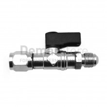 Rubinetto a Sfera per Bomboletta Diritto | R32 | F.1/2" ACME SX x M.1/4"