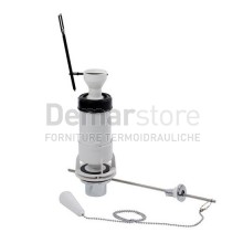 Batteria di Scarico per Cassetta Alta in Ceramica | OLI | in Plastica  con Catenella | 500852