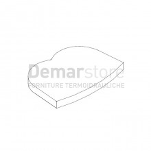 Ceramica Superiore Thermorossi per Ecotherm 3000 Salmone | 60006487