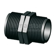 Nipplo in PP Filettato MM 3/4"
