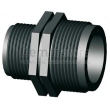 Nipplo Ridotto in PP Filettato MM 1" x 3/4"