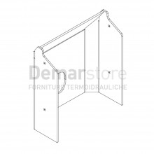 Guscio Camera Combustione Thermorossi per Eco 3000 | 70006689